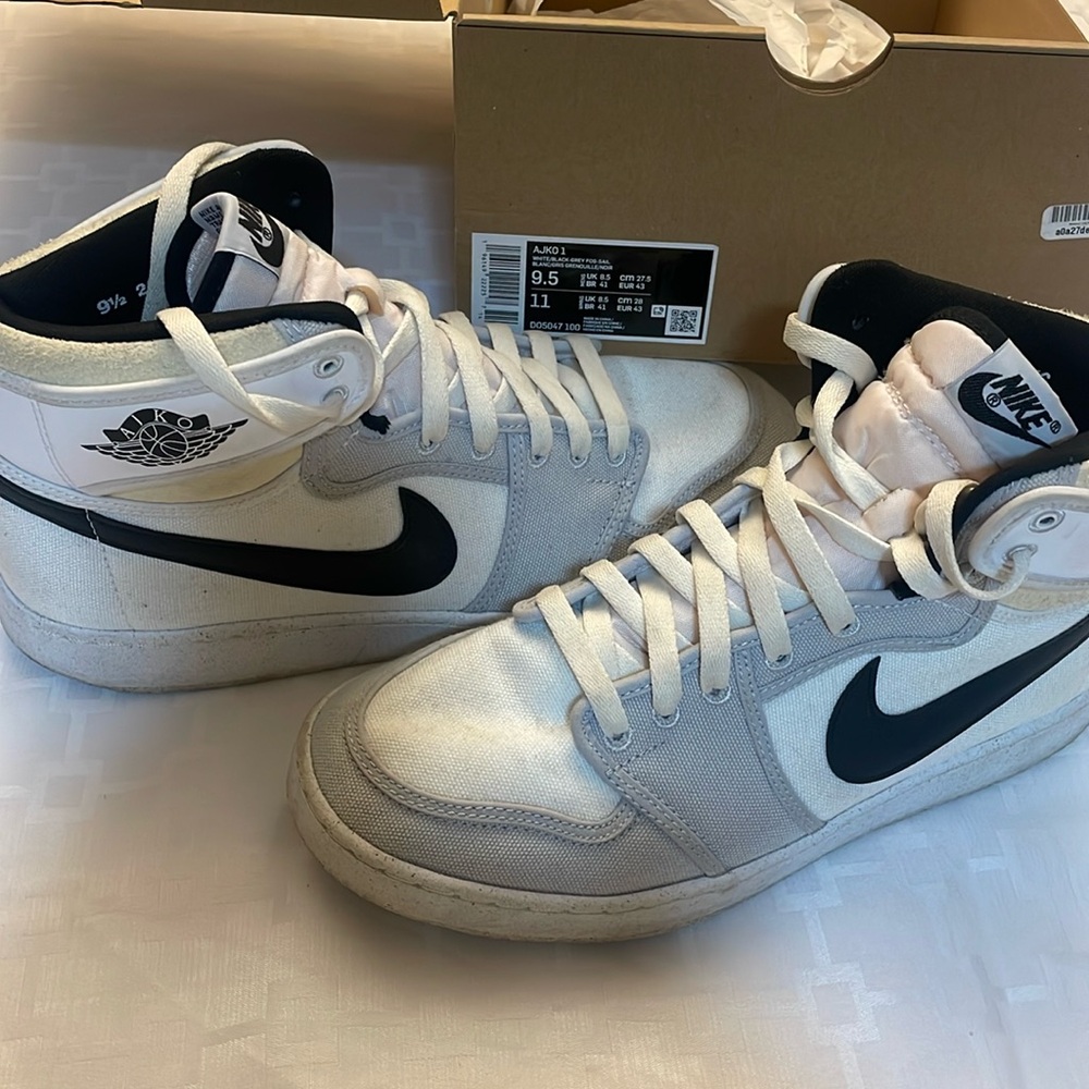 2022 Air Jordan 1 KO High “Grey Fog”
